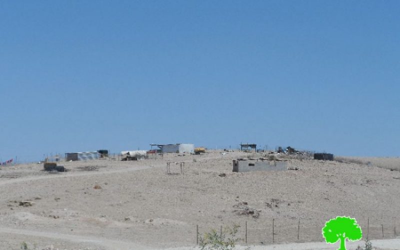 Israeli Occupation Forces confiscate residential tents and kindergarten caravan in Jericho