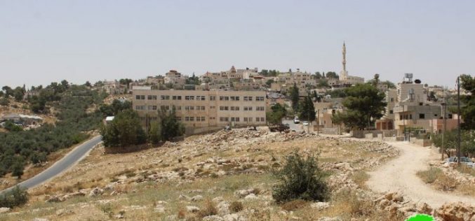 Stop-Work orders on houses in southern Hebron governorate