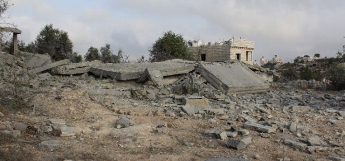 الاحتلال يفجر مسكناً في بلدة دورا بمحافظة الخليل بذريعة أمنية
