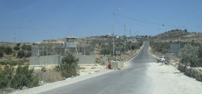 الاحتلال الإسرائيلي يشدد الحصار على حاجز شوفة العسكري بإقامة نقطة مراقبة عسكرية