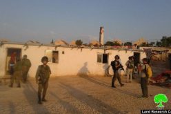 Israeli Occupation Forces demolish two residences and cultural center in the Hebron hamlet of Um Al-Kheir