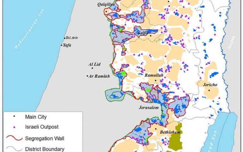 108 דונמים מאדמה פלסטינית המיועדת להרחבת ההתנחלויות בשטחים הכבושים