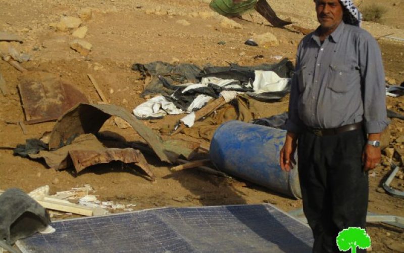 Israeli Occupation Forces demolish residential and agricultural structures in Tubas governorate