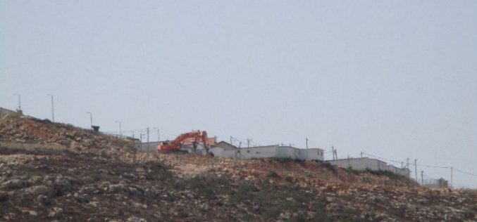 New colonial road for Migdalim colony at the expense of Nablus lands