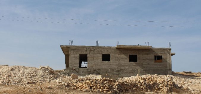 Stop-Work orders on structures in the Hebron town of AL-Samou’