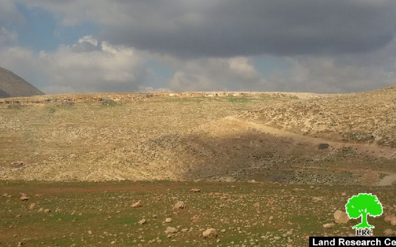 Israeli Occupation Forces confiscate construction equipment’s from Tana hamlet