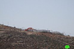 New colonial road for Migdalim colony at the expense of Nablus lands