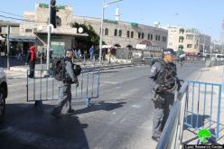 Israeli occupation authorities force Jerusalemites to shut down their shops in Salaadin and Al-Sultan Suliman streets