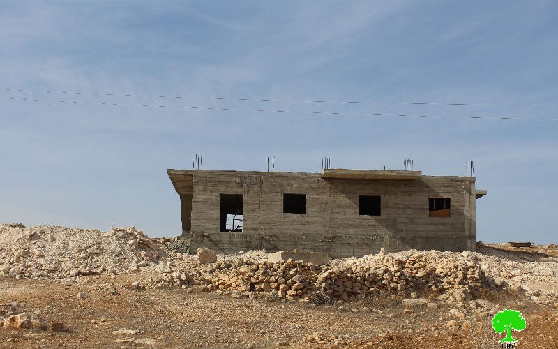 Stop-Work orders on structures in the Hebron town of AL-Samou’