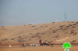 Israeli Occupation Forces confiscate agricultural tractors from Al-Ras Al-Ahmar and Ibziq areas of Palestinian Jordan Valley