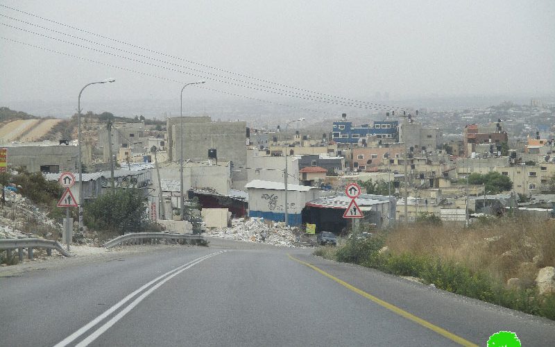 Israel to confiscate lands to open substitute road at the expense of Nabi Elyas village