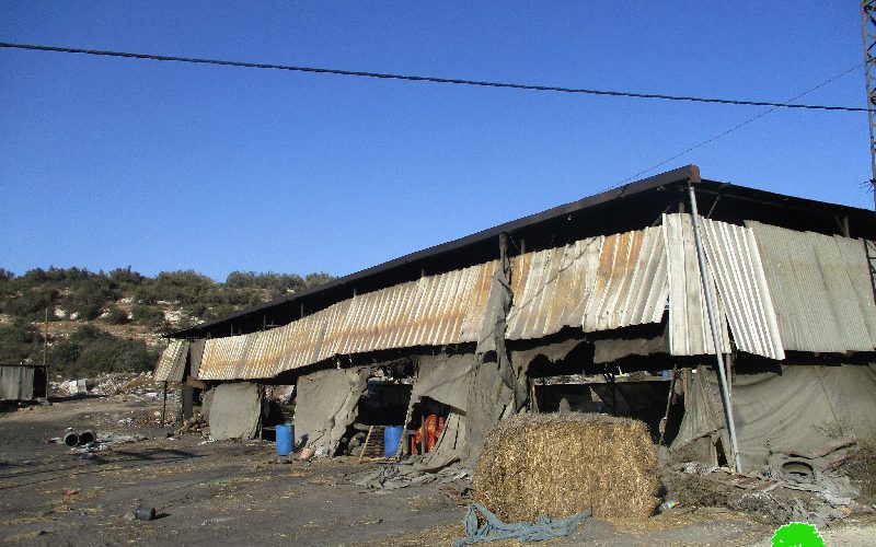 Israeli Occupation Forces confiscate tons of coal and agricultural equipments from Ya’bad town