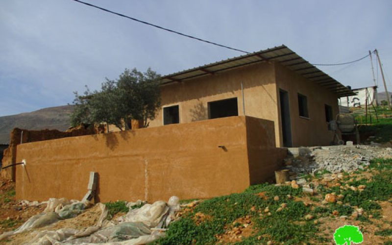 اخطارات بوقف البناء تطال 4 منشآت سكنية وزراعية في قرية فروش بيت دجن