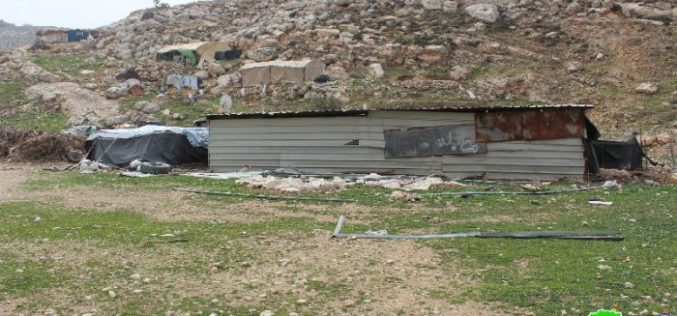 Stop-work orders on residential and agricultural structures in the Hebron village of Dura
