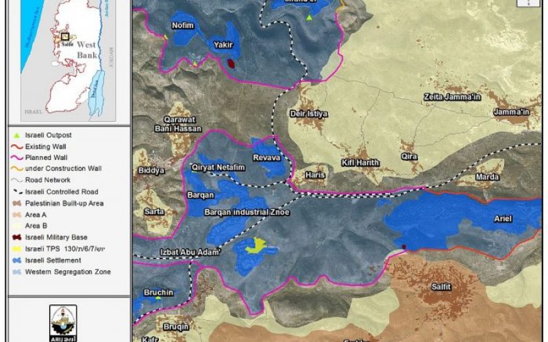 Israel boosts its land appropriation policy by establishing new Industrial zones in the occupied West Bank