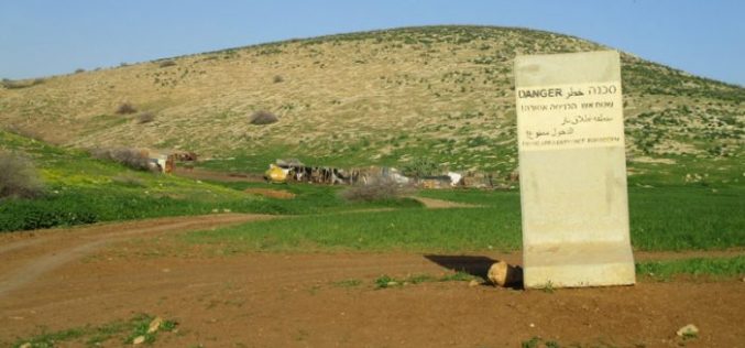 مستعمرو “سلعيت” يعتدون على  التجمع البدوي في خربة الحمة بمحافظة طوباس