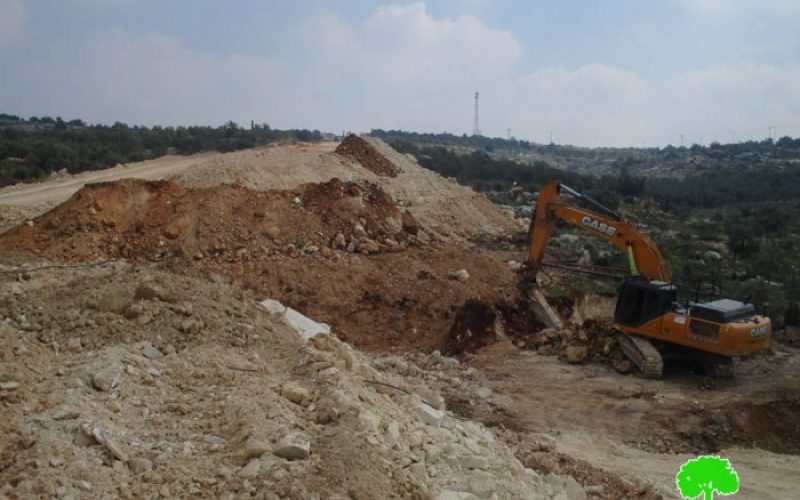 Israel to open colonial road east Nabi Elyas village in Qalqiliya