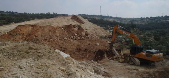 Israel to open colonial road east Nabi Elyas village in Qalqiliya
