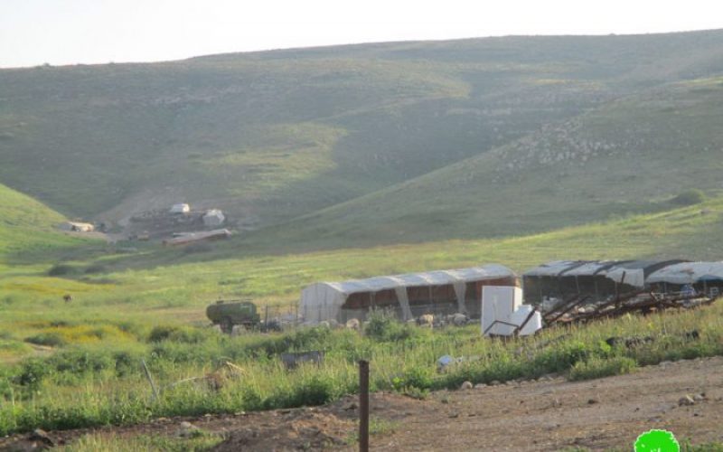 Israeli Occupation Forces confiscate caravan from Palestinian Jordan Valley