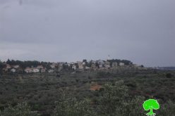 الإعلان عن مخطط تنظيمي جديد لمستعمرة “اورانيت” على حساب أراضي قرية سنيريا