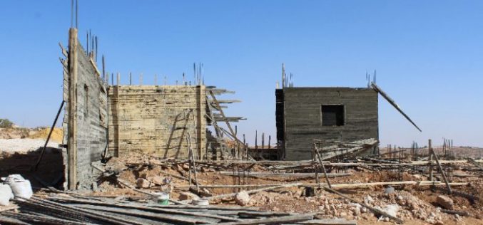 A final demolition order on a residence in the Hebron town of Yatta