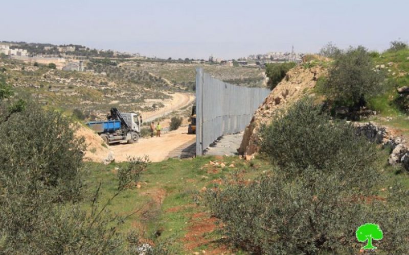 Israel to build new segment of the apartheid wall in Wad Krimzan in Bethlehem governorate