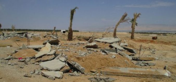 Israeli Occupation Forces demolish three under construction residences in Jericho city