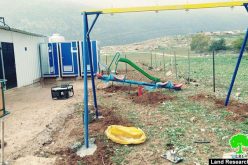Israeli Occupation Forces to demolish a school in Tana hamlet