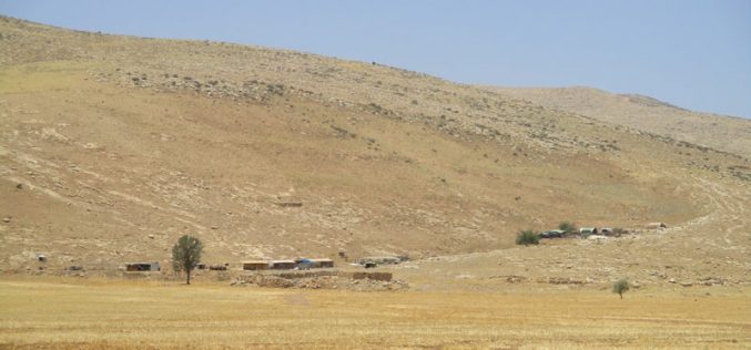 جيش الاحتلال يعلن منطقة ” خلة حمد” منطقة عسكرية مغلقة