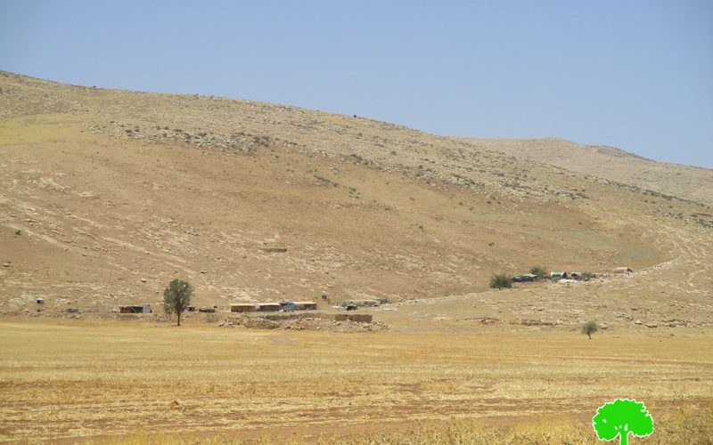 جيش الاحتلال يعلن منطقة ” خلة حمد” منطقة عسكرية مغلقة
