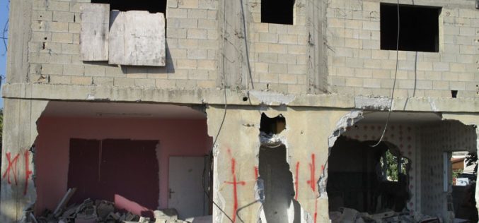 جيش الاحتلال يهدم منزل منفذ عملية حلميش
