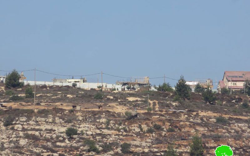 Hayovel Israeli colony undergoes expansion on Nablus lands
