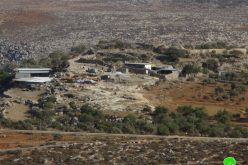 Stop-Work order on water pipeline in the Nablus village of Duma