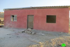 إخطارات بوقف البناء لمساكن في منطقة أريحا