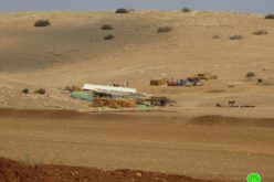 مصادرة آليات زراعية ومركبات فلسطينية في منطقة الرأس الأحمر / محافظة طوباس