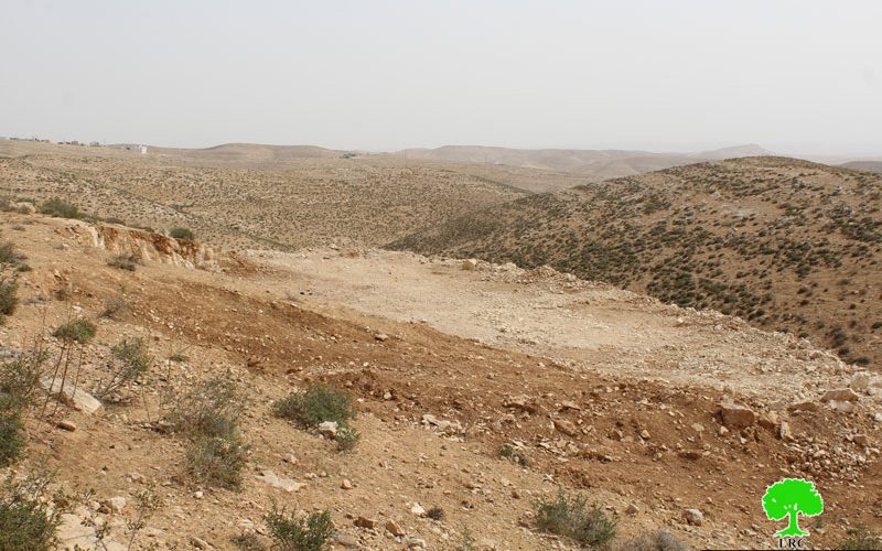 Stop-work orders on agricultural structures east Yatta town in Hebron