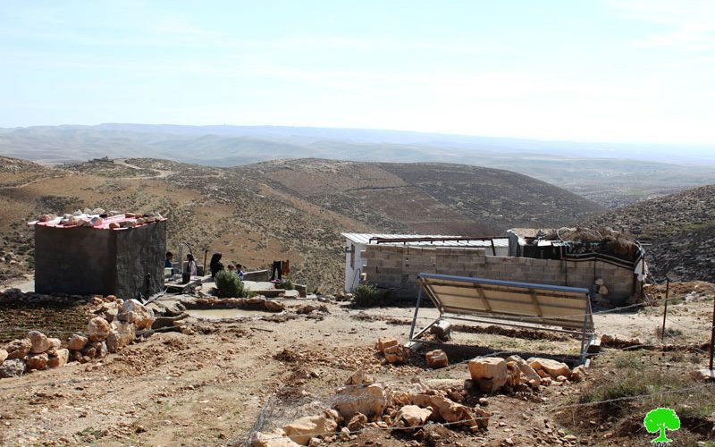 Stop-work order in the Hebron town of Yatta