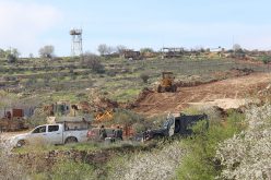 Israeli land leveling in Al Khader village waves for new settlement activities in the area