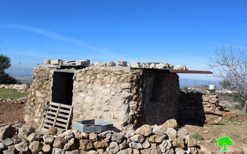 Final demolition order on agricultural room in Heron governorate