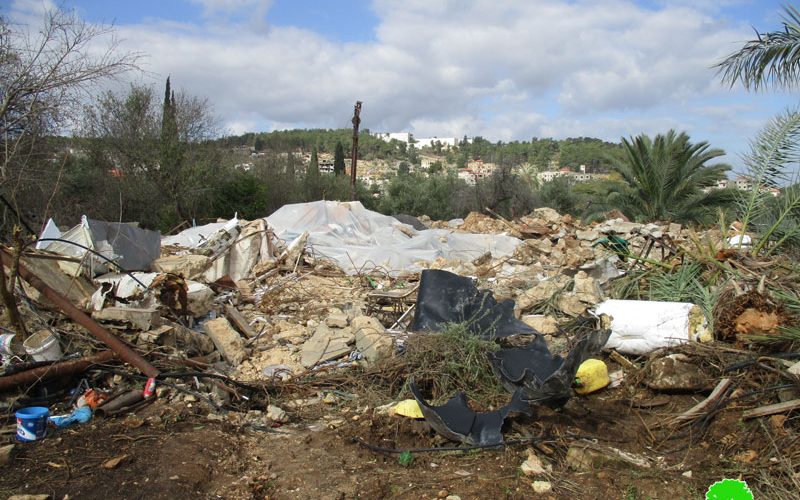 Israeli Occupation Forces demolish residences in Jenin governorate on “Security” claims