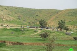 Eviction orders on Ibziq Bedouin community on the claim of holding military trainings in the area