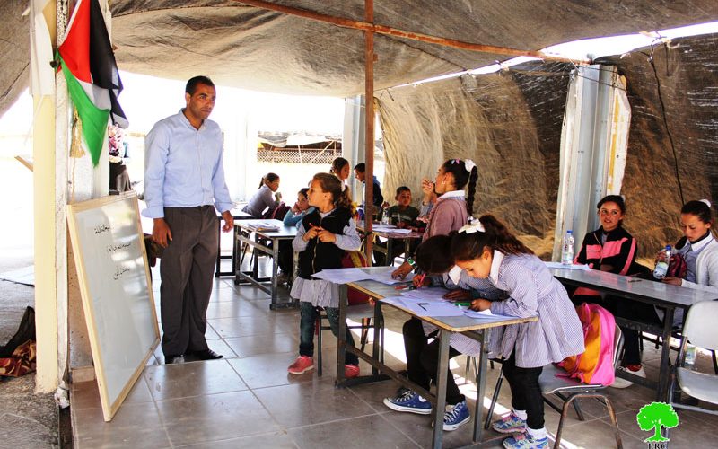 Israeli Occupation Forces demolish Palestinian school for second time in Hebron governorate Violation