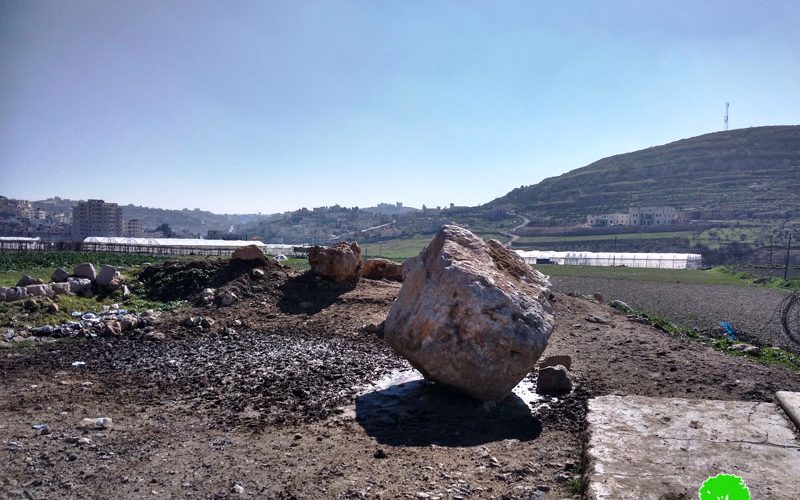 Israeli Occupation Forces close water spring and assault farmers south Hebron governorate