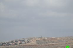 إنشاء حي استعماري جديد على حساب أراضي قريتي دير أبو مشعل وعابود محافظة رام الله