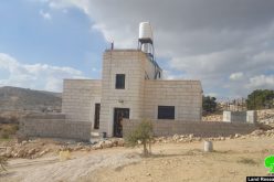 إخطار بوقف العمل لـ 3 مساكن في قرية زعترة  محافظة بيت لحم