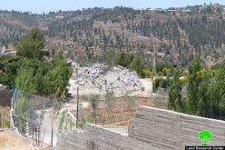 Israeli Occupation Forces demolish four residences in Bethlehem governorate