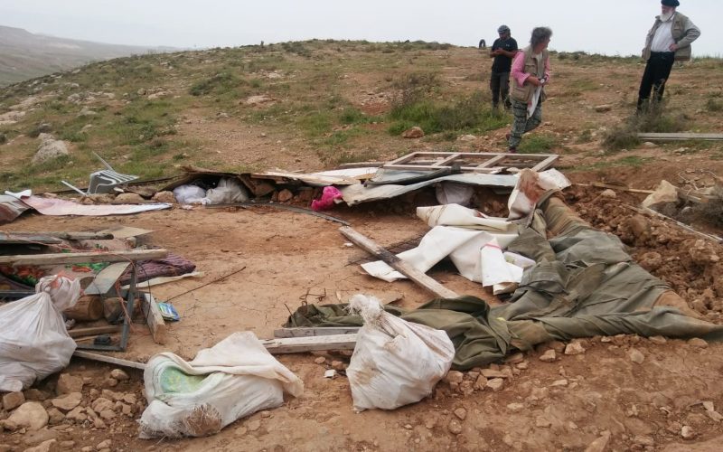 Demolition and confiscation in the Hebron town of Yatta