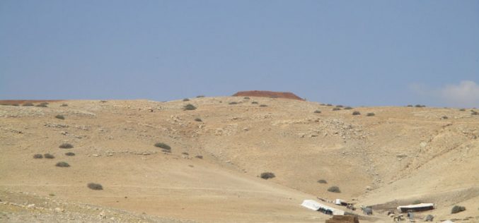 الاحتلال يشرع بشق طريق عسكري و إقامة قاعدة عسكرية في منطقة الراس الاحمر