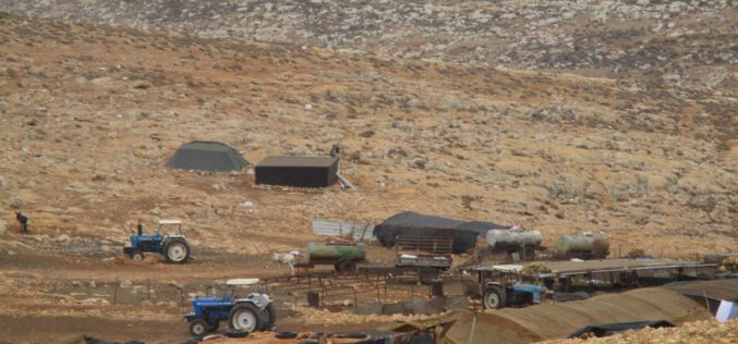 إخطارات بإخلاء 7 عائلات فلسطينية في الأغوار الشمالية بحجة التدريبات العسكرية / محافظة طوباس