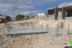 إخطار بوقف العمل لـ 3 مساكن في قرية زعترة / محافظة بيت لحم